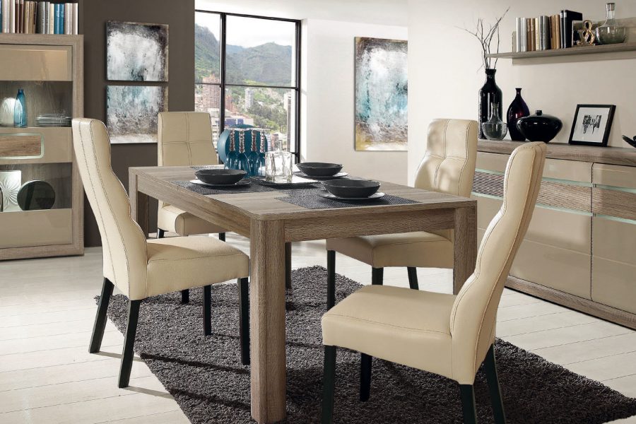 Muebles comedor roble canadian